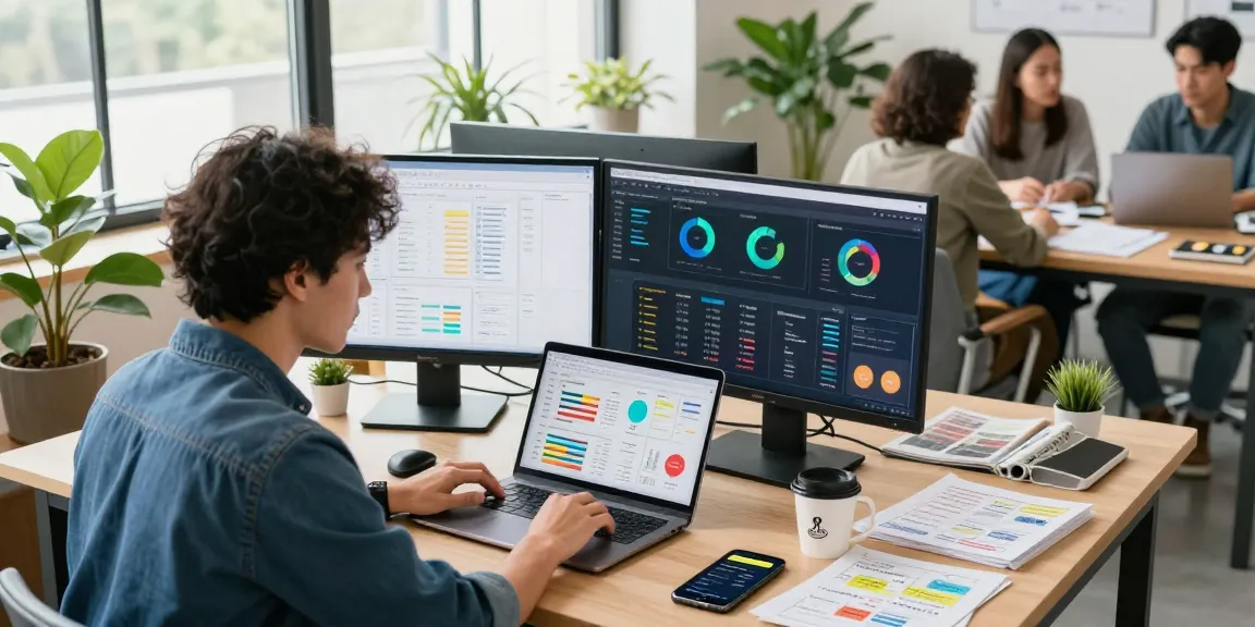 Boost your marketing insights with dianneprice.com in a vibrant digital workspace.