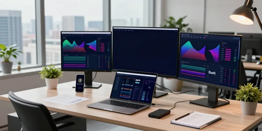 港股数据源 integrated into advanced crypto trading setup with security-focused technology.
